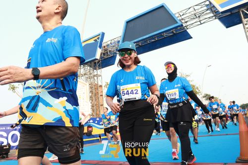 Race photo from ISOPlus Run 2024 Jakarta