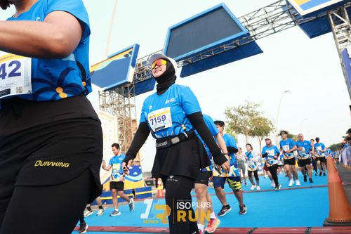 Race photo from ISOPlus Run 2024 Jakarta