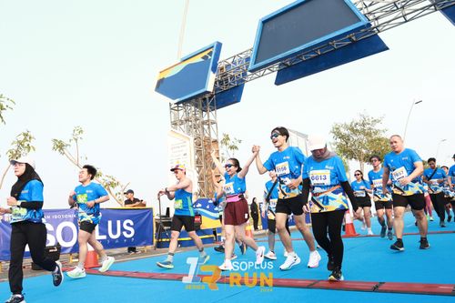 Race photo from ISOPlus Run 2024 Jakarta