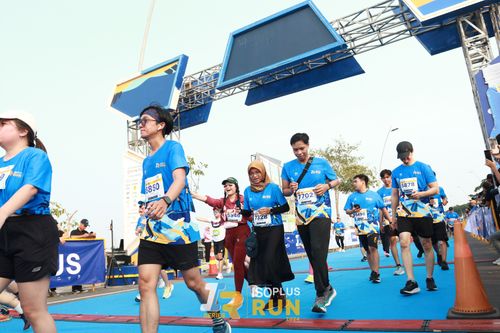 Race photo from ISOPlus Run 2024 Jakarta