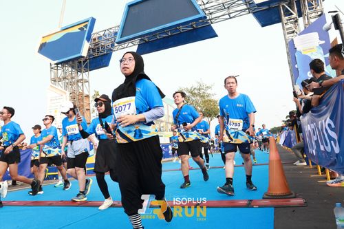 Race photo from ISOPlus Run 2024 Jakarta
