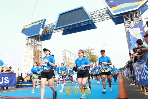 Race photo from ISOPlus Run 2024 Jakarta