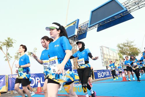 Race photo from ISOPlus Run 2024 Jakarta