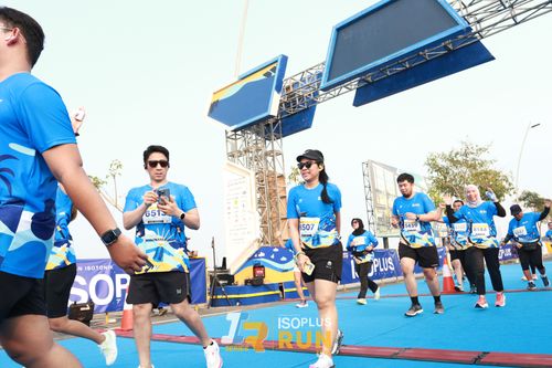 Race photo from ISOPlus Run 2024 Jakarta