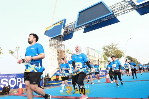 Race photo from ISOPlus Run 2024 Jakarta