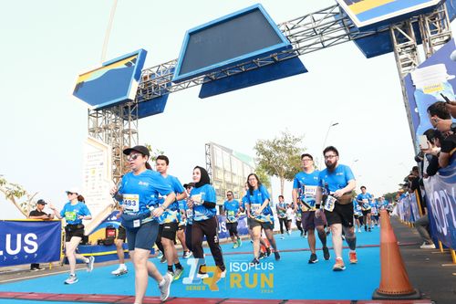 Race photo from ISOPlus Run 2024 Jakarta