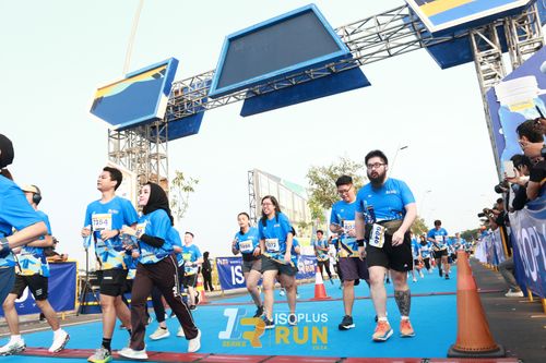 Race photo from ISOPlus Run 2024 Jakarta