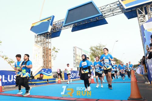 Race photo from ISOPlus Run 2024 Jakarta