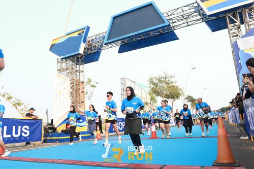 Race photo from ISOPlus Run 2024 Jakarta