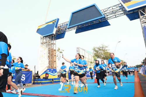 Race photo from ISOPlus Run 2024 Jakarta