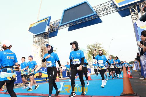 Race photo from ISOPlus Run 2024 Jakarta