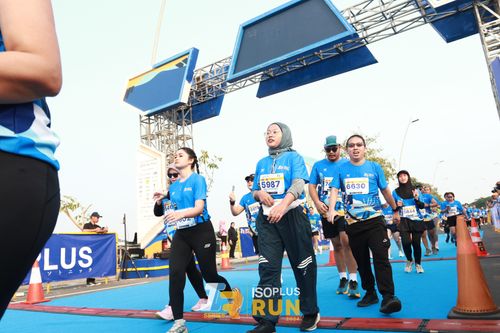 Race photo from ISOPlus Run 2024 Jakarta