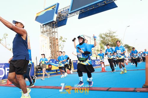 Race photo from ISOPlus Run 2024 Jakarta