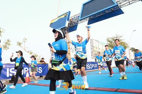 Race photo from ISOPlus Run 2024 Jakarta