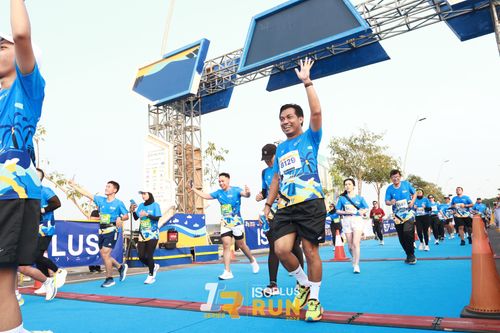 Race photo from ISOPlus Run 2024 Jakarta
