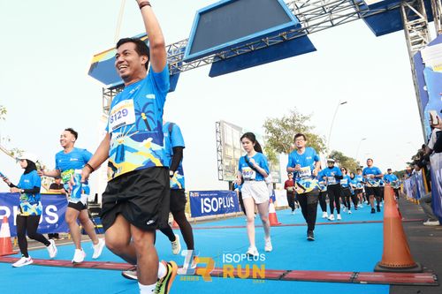 Race photo from ISOPlus Run 2024 Jakarta
