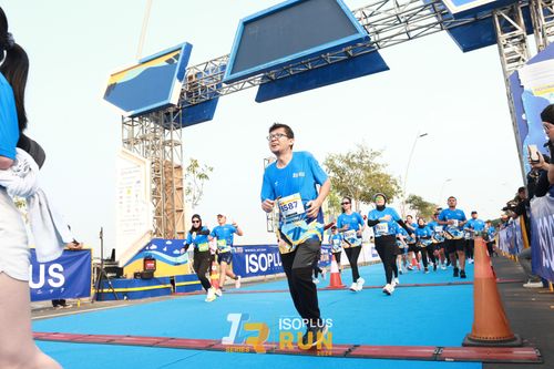 Race photo from ISOPlus Run 2024 Jakarta