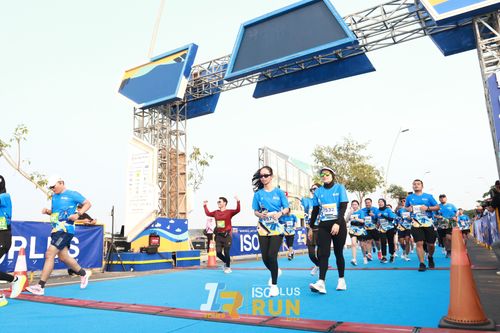 Race photo from ISOPlus Run 2024 Jakarta