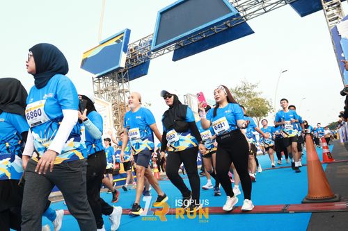 Race photo from ISOPlus Run 2024 Jakarta