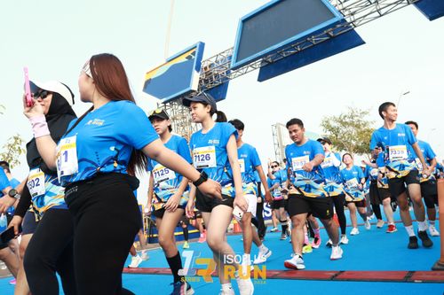 Race photo from ISOPlus Run 2024 Jakarta