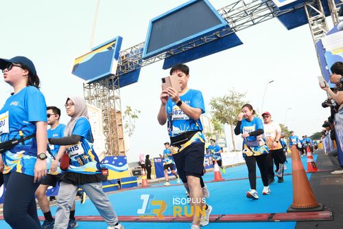 Race photo from ISOPlus Run 2024 Jakarta