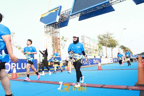 Race photo from ISOPlus Run 2024 Jakarta