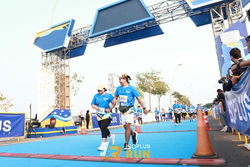 Race photo from ISOPlus Run 2024 Jakarta