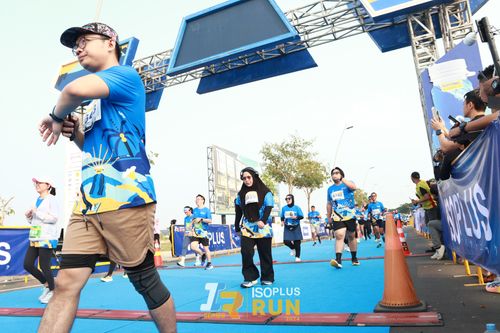 Race photo from ISOPlus Run 2024 Jakarta