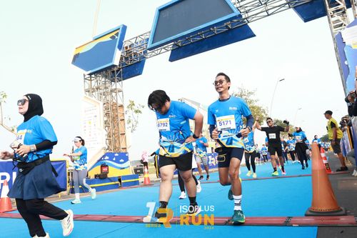 Race photo from ISOPlus Run 2024 Jakarta