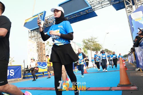Race photo from ISOPlus Run 2024 Jakarta