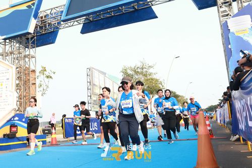 Race photo from ISOPlus Run 2024 Jakarta