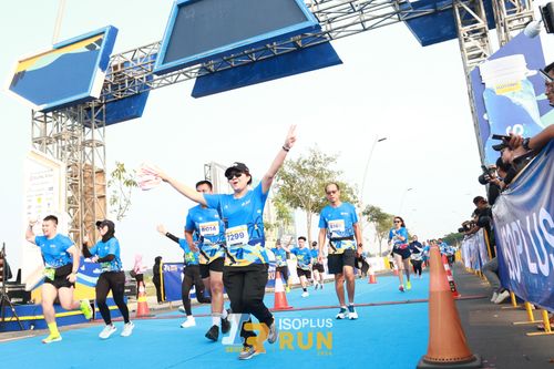 Race photo from ISOPlus Run 2024 Jakarta