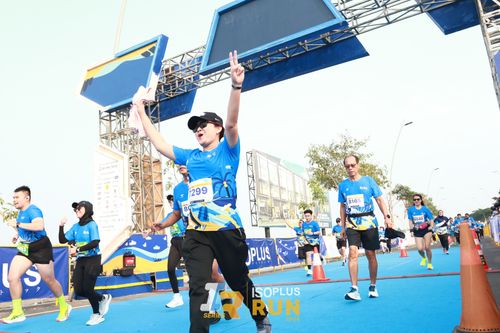 Race photo from ISOPlus Run 2024 Jakarta