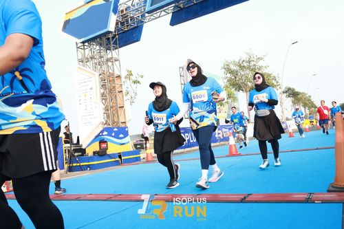 Race photo from ISOPlus Run 2024 Jakarta