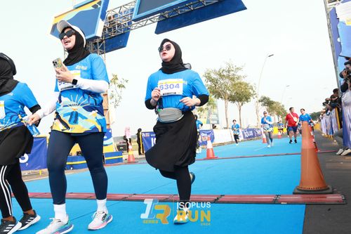 Race photo from ISOPlus Run 2024 Jakarta