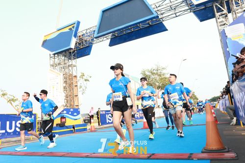 Race photo from ISOPlus Run 2024 Jakarta