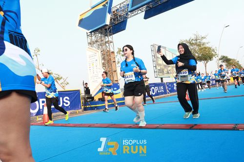 Race photo from ISOPlus Run 2024 Jakarta