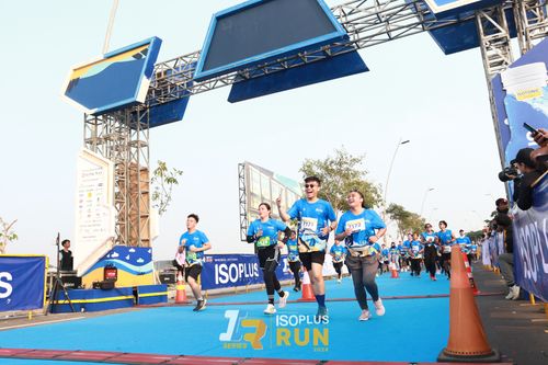 Race photo from ISOPlus Run 2024 Jakarta