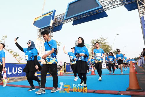 Race photo from ISOPlus Run 2024 Jakarta