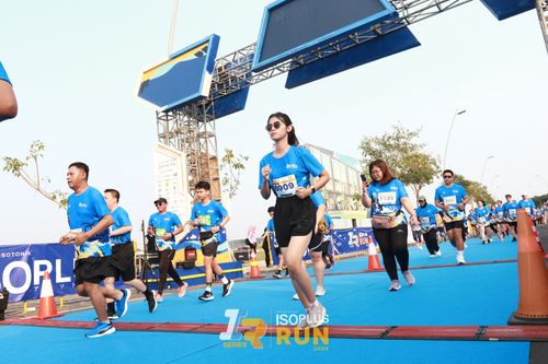 Race photo from ISOPlus Run 2024 Jakarta