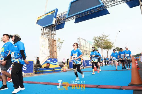 Race photo from ISOPlus Run 2024 Jakarta