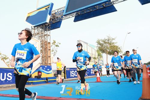 Race photo from ISOPlus Run 2024 Jakarta