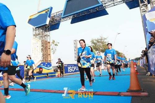 Race photo from ISOPlus Run 2024 Jakarta