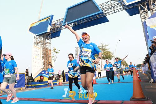 Race photo from ISOPlus Run 2024 Jakarta