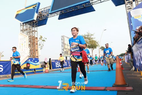 Race photo from ISOPlus Run 2024 Jakarta