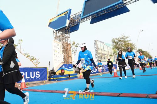 Race photo from ISOPlus Run 2024 Jakarta