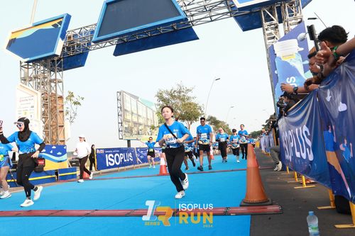 Race photo from ISOPlus Run 2024 Jakarta