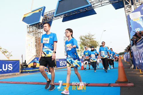 Race photo from ISOPlus Run 2024 Jakarta