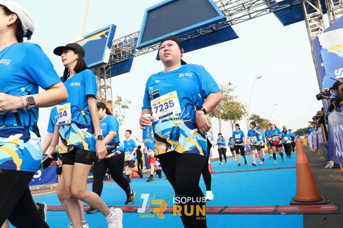 Race photo from ISOPlus Run 2024 Jakarta