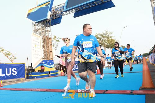 Race photo from ISOPlus Run 2024 Jakarta